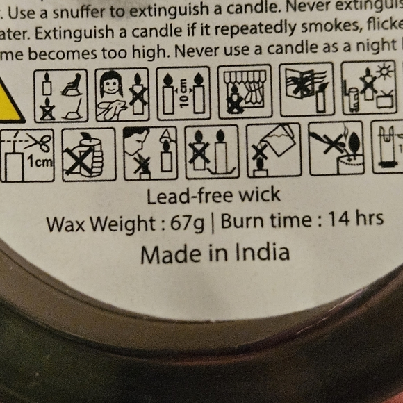 Set of 3 Harmonis votive candles - Picture 4 of 7